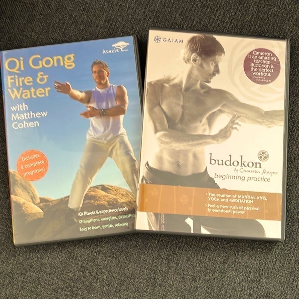 77 Rare❗️Bundle Men Exercise DVD’S QiGong& Budokon